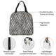 thumbnail image 4 of Easygdp Black White Stripes Bolsa Térmica Premium - Tela Oxford Impermeable, Gran Capacidad, Bolsillo Frontal, Unisex para Trabajo, Escuela, Actividades al Aire Libre y Picnics, 4 of 8