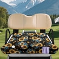 thumbnail image 3 of Uourmeti Sunflower Golf Cart Seat Covers with Pockets, Front Pockets Golf Cart Seats Cushion Covers Fit for 2 Passenger, 3 of 8