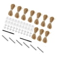thumbnail image 2 of 2 Sets RV Pleated Shade Repair Kit with Wire Restring Tool Camper Window Shades Blind String Repair Restringing Kit for Travel Night Pleated Shade, 2 of 9