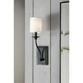 thumbnail image 6 of Bonita Collection Brushed Nickel One-Light Wall Sconce, 6 of 14