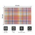 thumbnail image 5 of Multi Color Checkerboard Checkered Pattern Door Rugs,Washable Non Slip Door Mats Indoor,Decorative Door Mats,Entry Mat Indoor for Entrance,Bedroom,Kitchen,Bathroom,20"x32", 5 of 6