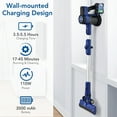 thumbnail image 6 of Costway 216V Cordless Stick Vacuum Cleaner - Quiet Operation, 6 of 10