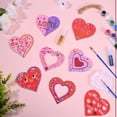 thumbnail image 7 of 32 Piece Valentine's Day Wooden Heart Craft Kit Lover Heart Shaped DIY Complete Set for Party Decorations, Classroom Gifts & Romantic DIY Projects, 7 of 7