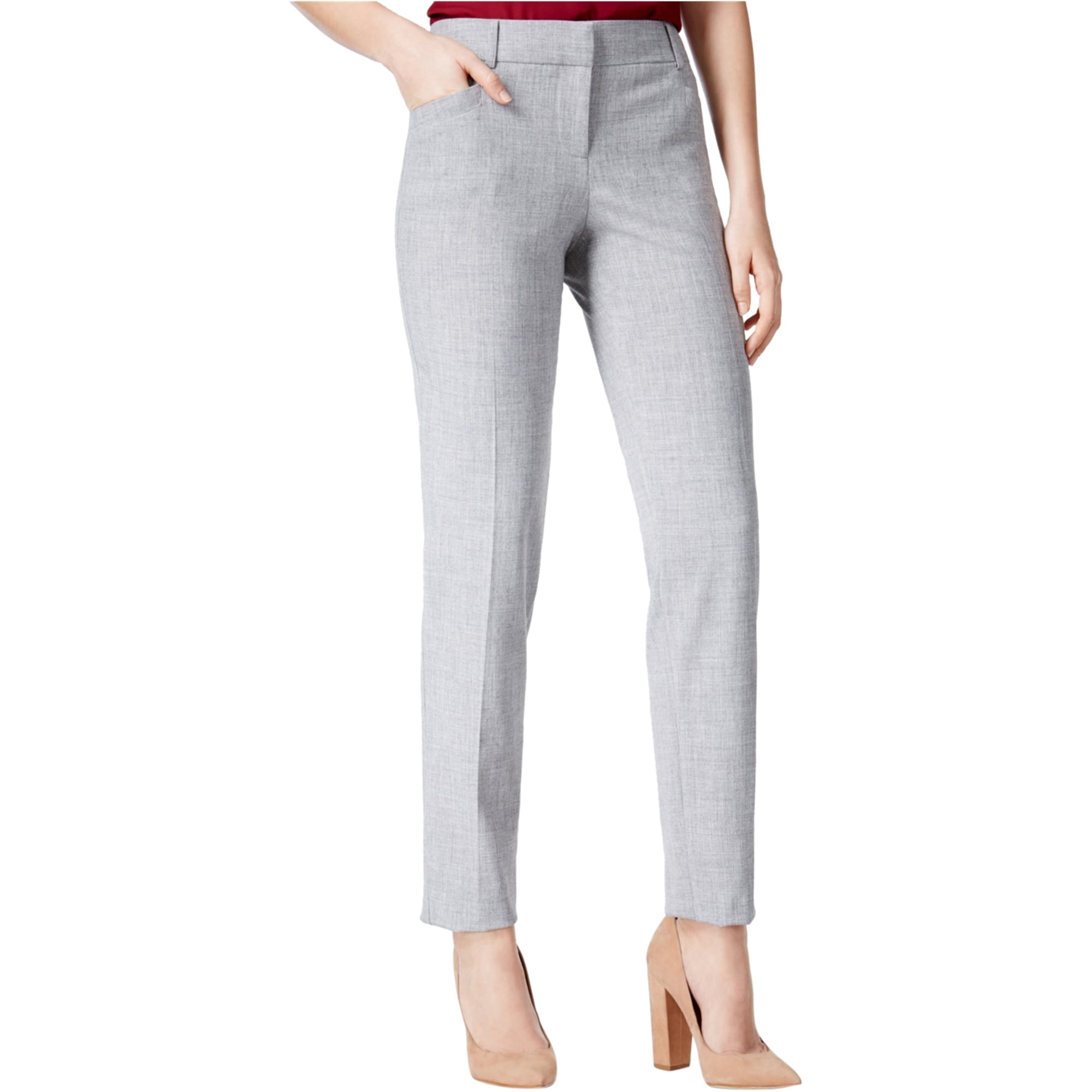BCX Womens Crosshatch Casual Trousers 