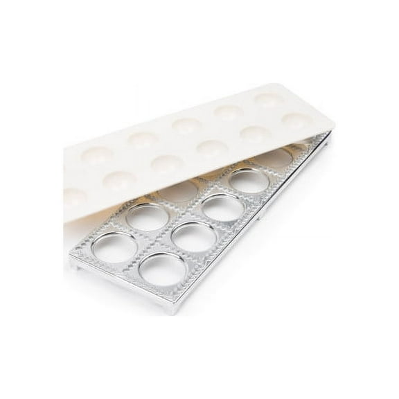 Fox Run Authentic Italian Ravioli Maker Mold with Press