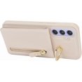 thumbnail image 6 of Samsung Galaxy A54 5G Case with Card Holder for Women, Samsung Galaxy A54 5G Phone Case Wallet with Credit Card with Ring Kickstand Zipper Slim Stand Case - Warm White, 6 of 12