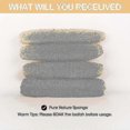 thumbnail image 2 of "3pcs Exfoliating Body Sponge For Men And Women\'s Daily Shower Walkbee Walkbee 7519 B, 2 of 5