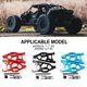 thumbnail image 2 of Brazo de suspensión inferior delantero mejorado Bewildely para 1/7 6S Monster Trucks RC Negro, 2 of 6