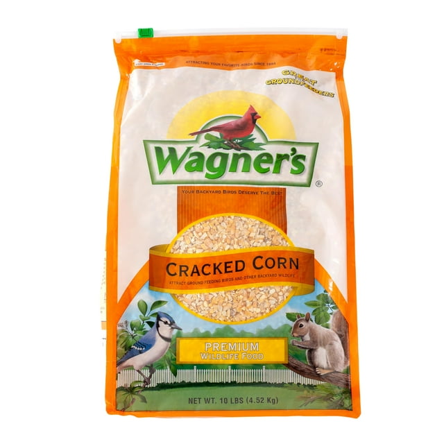 Alimento para aves silvestres Wagner's maíz partido, bolsa de 4,5 kg