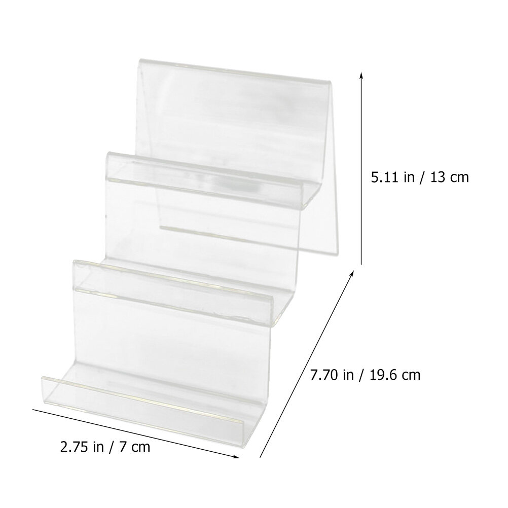 Transparent Display Rack Wallet Display Rack Ladder Shape Rack Ladder