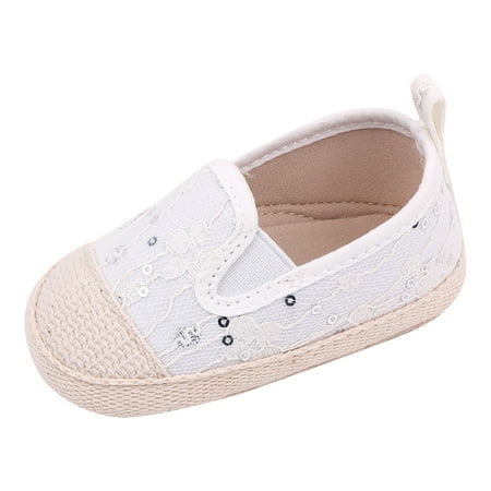 

Hbdhejl Soft Shoes For Baby Infant Toddler Summer Children Shoes Boys Girls Casual Shoes Flat Lightweight Slip On Comfortable Simple Style 6-12 Months