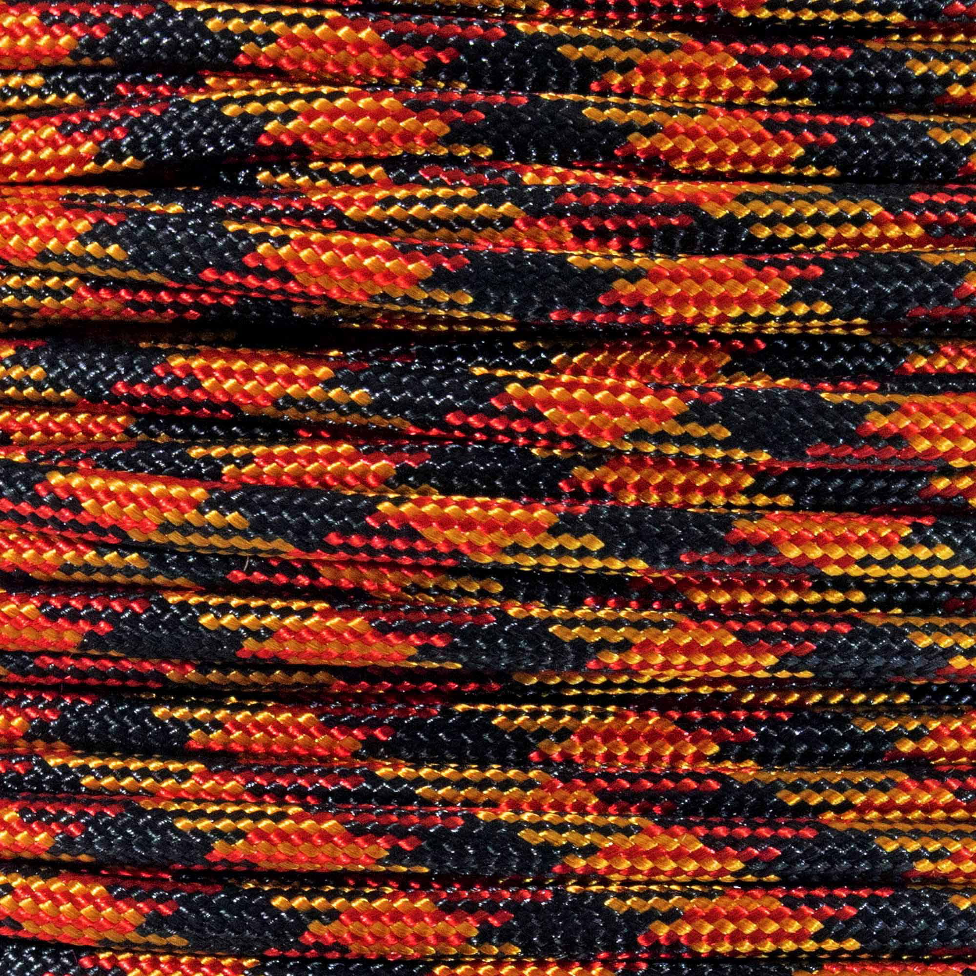 Red 550 Paracord Mil Spec Type III 7 strand parachute cord 10-100 ft 
