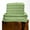 Moss, variant on 400 Thread Count, 100% Giza Egyptian Cotton Bedding Set, 6-PC Sheets Set, 28 Inch Deep Pocket of Fitted Sheet, Soft Sateen Weave Breathable - Moss, Queen