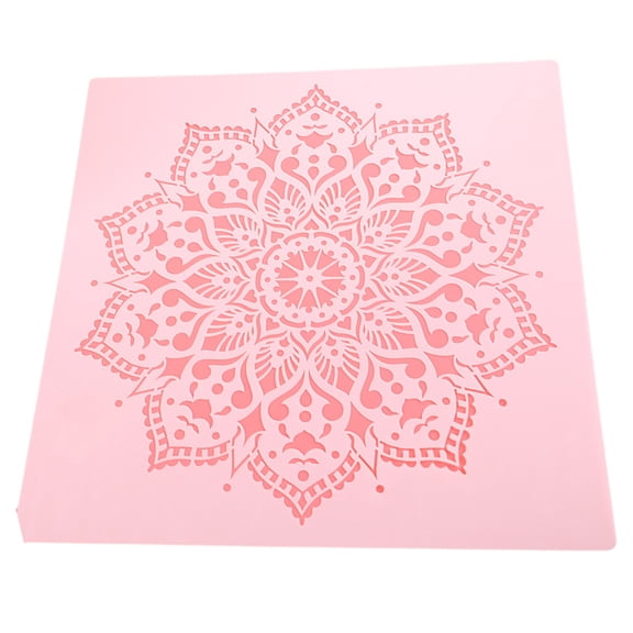 Matsuzay Plantilla de pintura auxiliar de Mandala reutilizable para proyectos de arte DIY fáciles de mezclar y prácticos Decoración del hogar Como se muestra 1