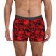 thumbnail image 1 of Balery Red Skulls 3 Calzoncillos bóxer para hombre, ropa interior de algodón suave y transpirable con cinturilla de nailon-Large, 1 of 5
