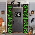 thumbnail image 5 of XGFHYJEH Halloween Front Door Decorations Outdoor, Halloween Hanging Banner Decoration Ornament, Halloween Scary Props Decor for Home Party, 5 of 7
