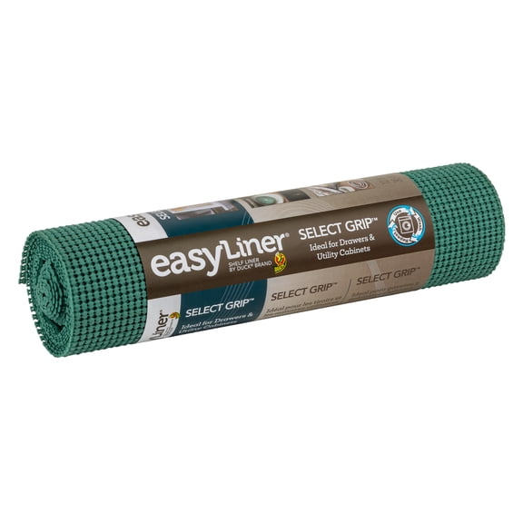EasyLiner Select Grip Shelf Liner, Fern Green, Multiple Sizes