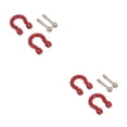 thumbnail image 3 of Vogacara 2 uds., gancho de remolque, accesorio de reparación, reemplazo de ganchos de vehículos para 1/10 SCX10 Type1 NO1 Vogacara CBP209573, 3 of 6