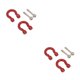 thumbnail image 1 of Tholdsy Gancho de remolque de 2 piezas ganchos de vehículos profesionales duraderos prácticos para reemplazo de modificación de coche para Rojo 2piezas, 1 of 6