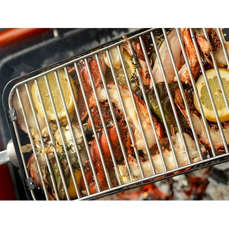 Rotisserie Cage for Everdure by Heston Blumenthal Hub and Fusion Grills - Black