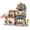 Capybara Hot Spring Retreat, variant on KKLDOGS Capybara Hot Spring Shop Street View Micro Building Blocks Set, Japanese Style Two-Story Store Diorama with Capybara for Desktop Decor Model for Hobbyists & Home Decor Enthusiasts