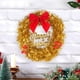 thumbnail image 1 of ¡Ofertas de Clearance!, Adornos navideños Coronas navideñas de plástico Decoración navideña decorativa para colgar Coronas de yute de madera Akmoler, 1 of 8