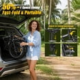 thumbnail image 4 of 1500W Peak Folding Electric Bike for Adults, 48V 25Ah UL 2849 Certified Battery, 20x4 Fat Tire E-Mountain Bicycle, Shimano 7-Speed, Rear Rack, Up to 30MPH, Black, 4 of 10