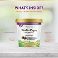 thumbnail image 6 of NaturVet – VitaPet Puppy Daily Vitamins for Dogs – Plus Breath Aid – Specifically Formulated to Provide Puppies with Essential Vitamins, Minerals, Amino Acids & Fatty Acids – 70ct Soft Chew, 6 of 10