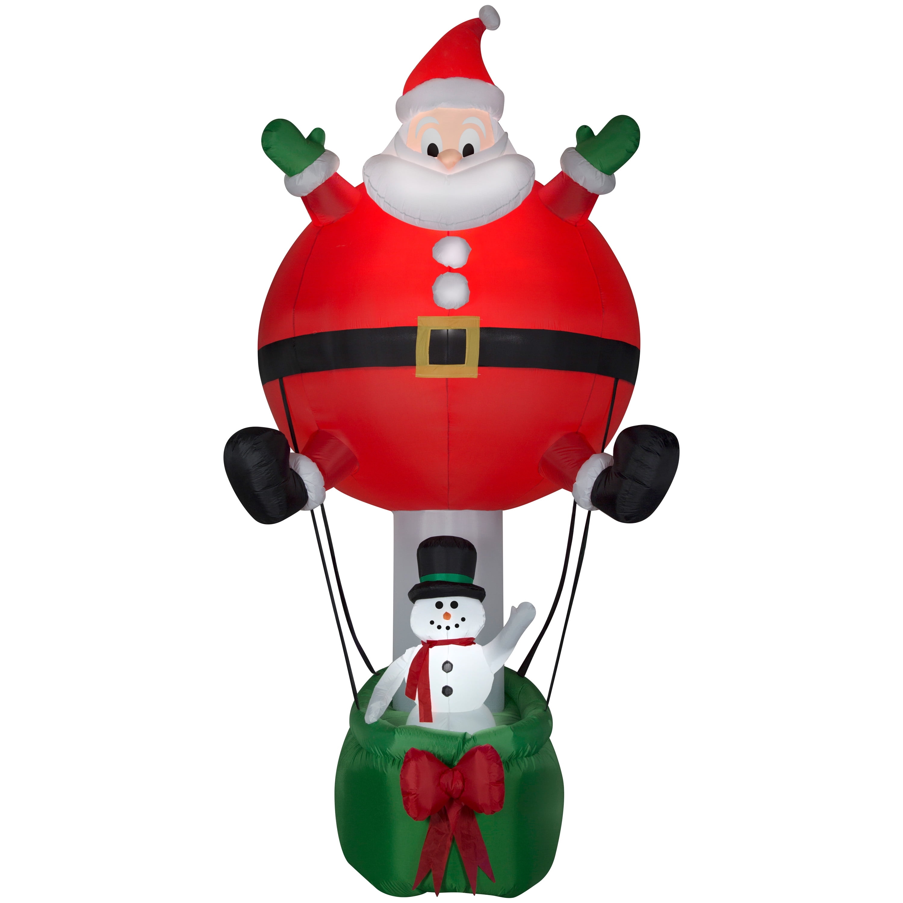 Airblown Inflatable Santa Hot Air Balloon Ride Giant by Gemmy Industries - Walmart.com