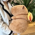thumbnail image 3 of Poupée Capybara Véritable Poupée Jouet en Peluche Oreiller Cadeau d'Anniversaire Célébrité Internet Ragdoll DMH, 3 of 7