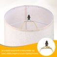 thumbnail image 6 of Uxcell 2Pcs 1.5" Tall Lamp Finials, 1/4-27 Thread Lamp Cap Knob Decoration Screw Cap Nuts with Cleaning Cloth for Table Floor Lighting Fixtures Shade Holder Retro Decorative, Bronze, 6 of 7
