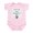 Petal Pink, variant on CafePress - Lock Up Your Daughters Infant Bodysuit - Baby Light Bodysuit, Size Newborn - 24 Months