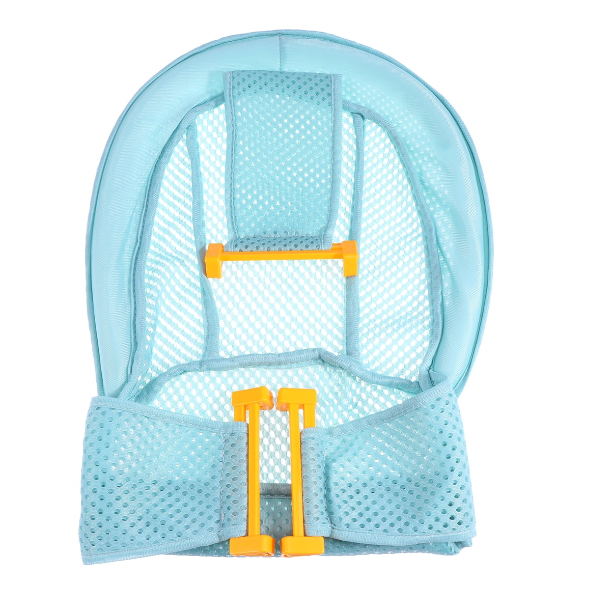 Baby Bath Mat Bath Net Pocket Safety Security Bath Seat Support Skid Proof Baby Shower Bath Tub Pad (Green)