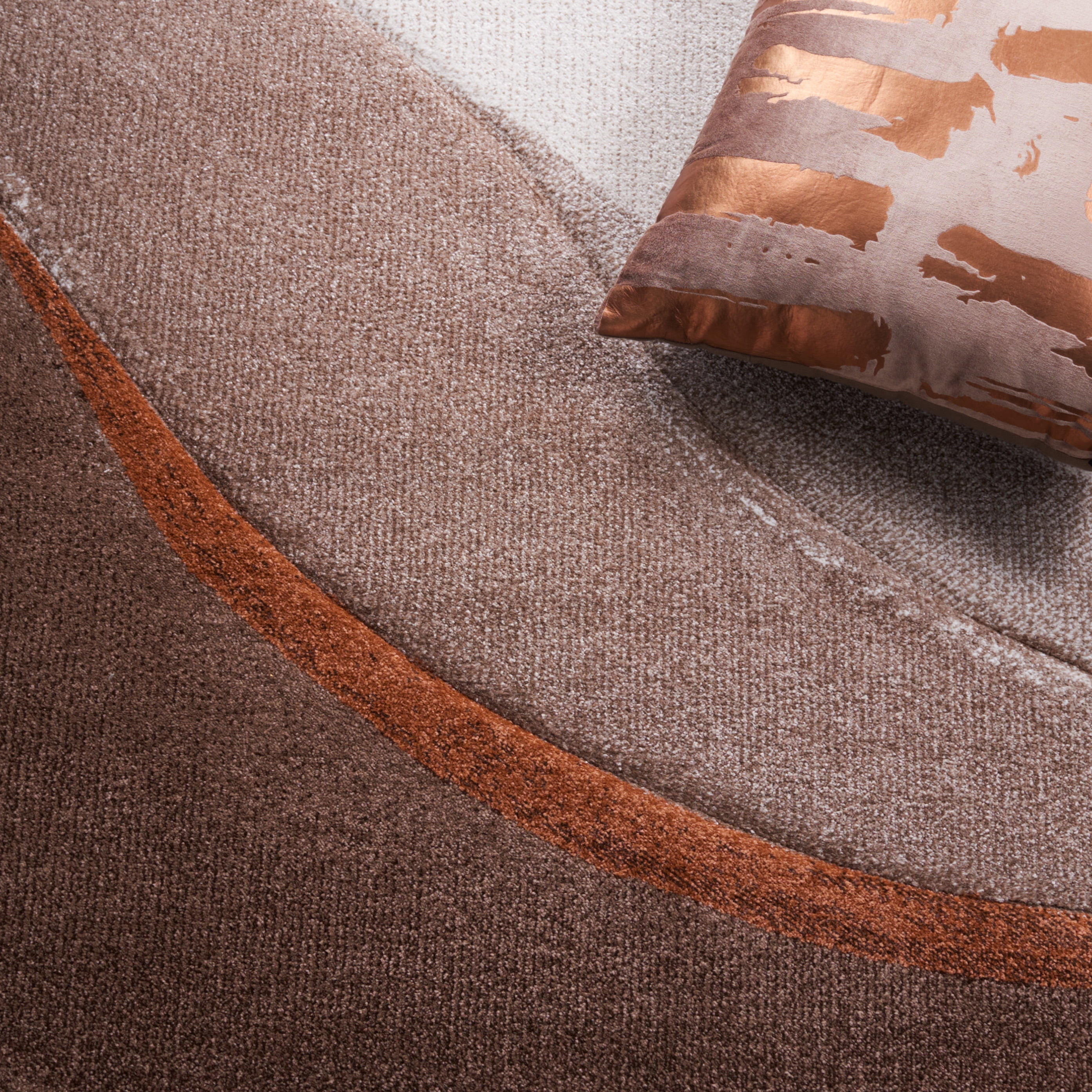 Safavieh Hollywood Dalton Abstract Area Rug, Beige/Brown, 9' x 12'