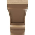 thumbnail image 2 of 5"W x 15"D x 10"H Classic Diane Rough Cedar Woodgrain TimberThane Corbel, Primed Tan, 2 of 6