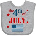 thumbnail image 3 of Inktastic The 4th of July- Boys or Girls Baby Bib, 3 of 4