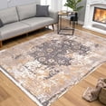 thumbnail image 2 of Rug Branch Montage Collection Modern Abstract Runner Area Rug (2x3 feet) - 2'3" x 3', Grey, 2 of 5