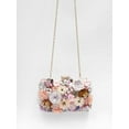 thumbnail image 4 of Floral Evening Bag for Women Beaded Clutch Purse with Sequins & Rhinestone Wedding Party Handbag with Chains, 4 of 6