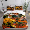 Terra Volcano Duvet Cover Set King Double Full Twin Single Size Bed