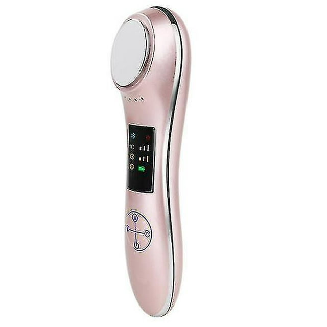 Limpiadores faciales, masajeador ultrasónico de belleza fría y caliente