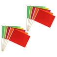 thumbnail image 4 of WASHWEPE Construction Flags Marking Flags Assorted Color 10Pcs 15.7X11.8X0.4In, 4 of 8