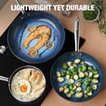 thumbnail image 5 of HLAFRG 12 Inch Nonstick Frying Pan with Lid, Ceramic Skillet, Omelet Pan, Less Oil for Health Cooking,12 inch Small Pan with Heat-Resistant Handle, Gradient Blue Pan,All Stoves Compatible, 5 of 5