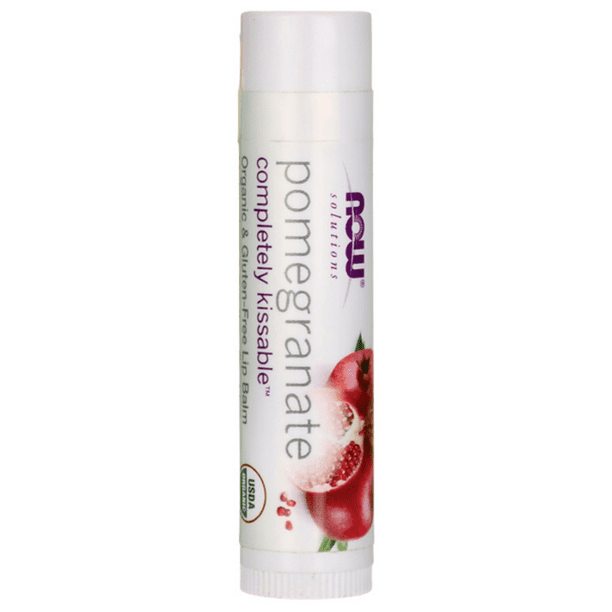 NOW Foods Completely Kissable Lip Balm - Pomegranate 0.15 oz Balm - Walmart.com - Walmart.com NOW Foods Completely Kissable Lip Balm - Pomegranate 0.15 oz Balm - Walmart.com - Walmart.com