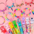 thumbnail image 2 of Kit de fabricación de pulseras Leitait, paquete de 24 con varillas de pulsera para niñas, 2 of 6