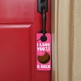 thumbnail image 4 of I Love You to the MoonPie and Back Plastic Door Knob Hanger Sign, 4 of 7