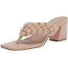 Marc Fisher Womens Galynite Heeled Sandal 9.5 Light Latte
