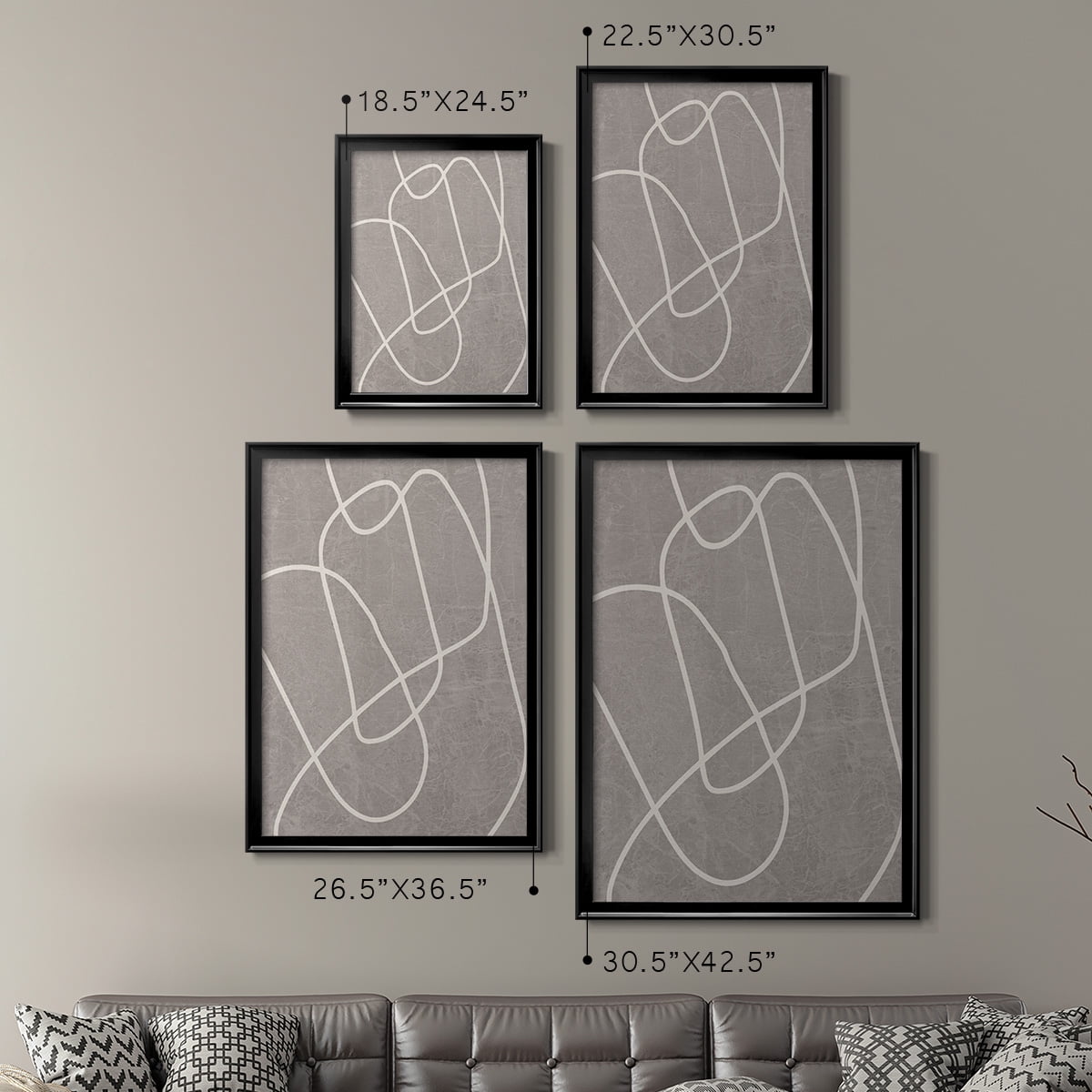 Fissures II Premium Classic Framed Print - Ready to Hang