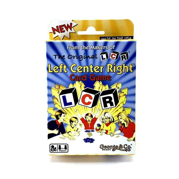 The Original LCR Left Center Right Card Game