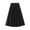 Black, variant on Viadha Long Flowy Skirts for Women Fashion Casual Solid Color Bandage High Waist Skirt