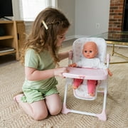 Hopscotch Lane My Baby Doll's Premium High Chair, Baby Doll Accessory, Children Ages 2+